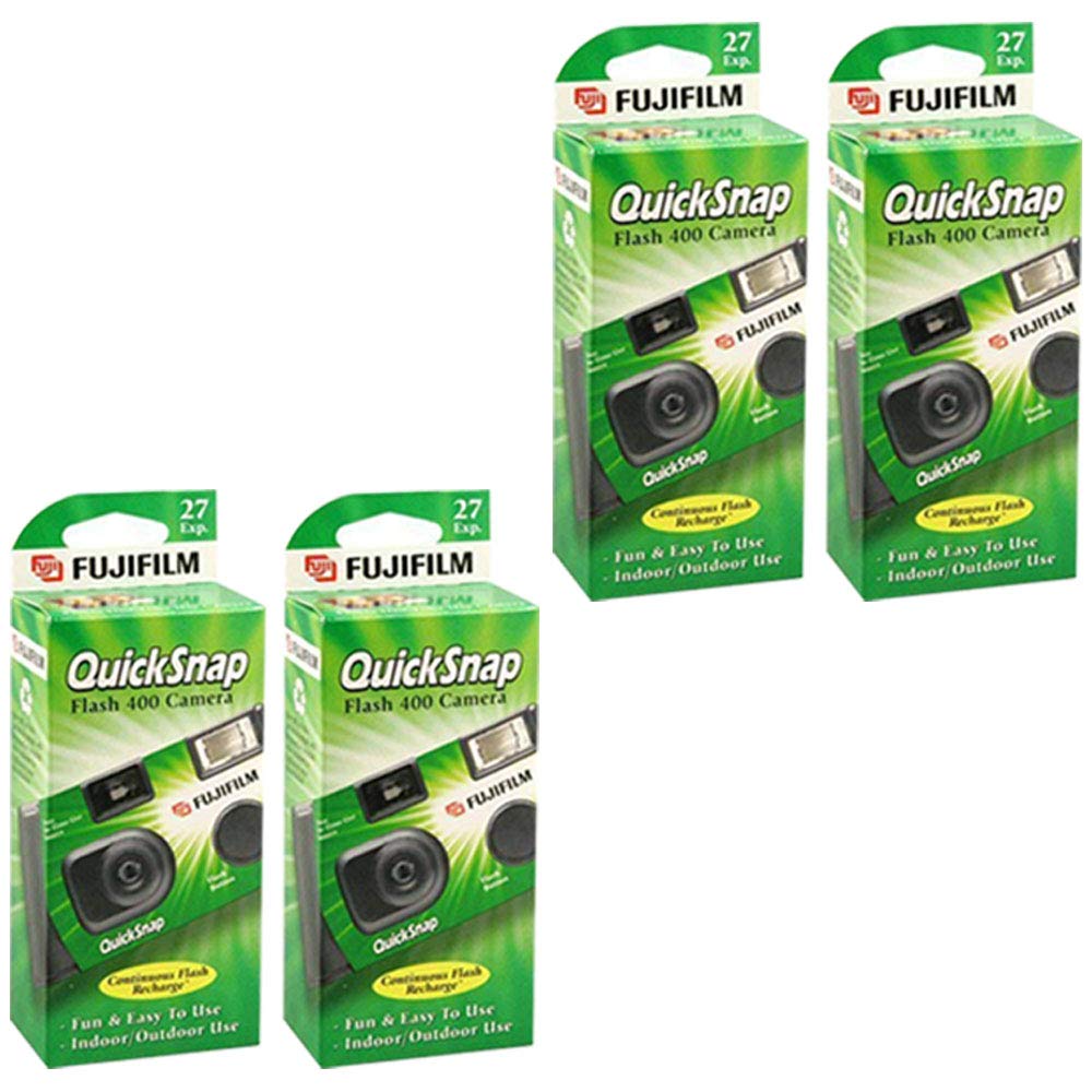 Foto 2 pulgar | Cámara Desechable Fujifilm Quicksnap Flash 400 35 Mm (x4) - Venta Internacional.