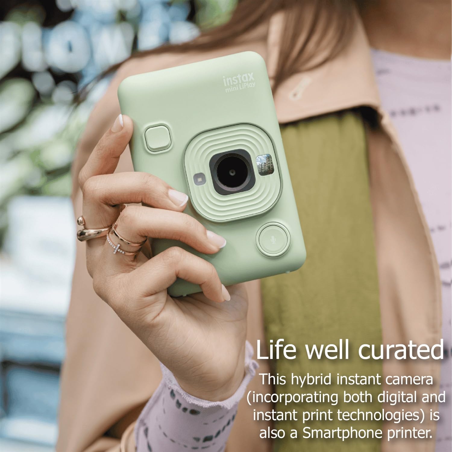 Foto 5 | Cámara Fujifilm Instax Mini Liplay Hybrid Con 20 Hojas De Película - Venta Internacional.