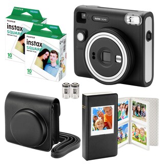 Foto 1 | Cámara Fujifilm Instax Sq40 Con 20 Películas Cuadradas, Funda Y Álbum - Venta Internacional.