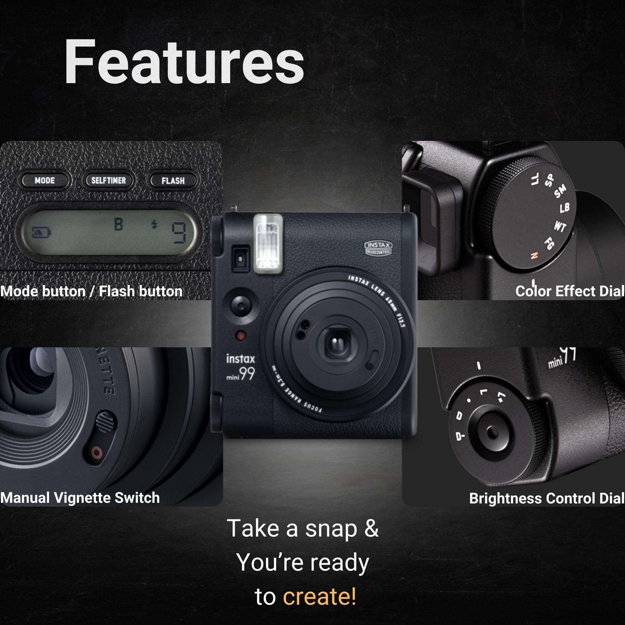 Foto 4 pulgar | Cámara Instantánea Fujifilm Instax Mini 99 Premium Bundle - Venta Internacional.