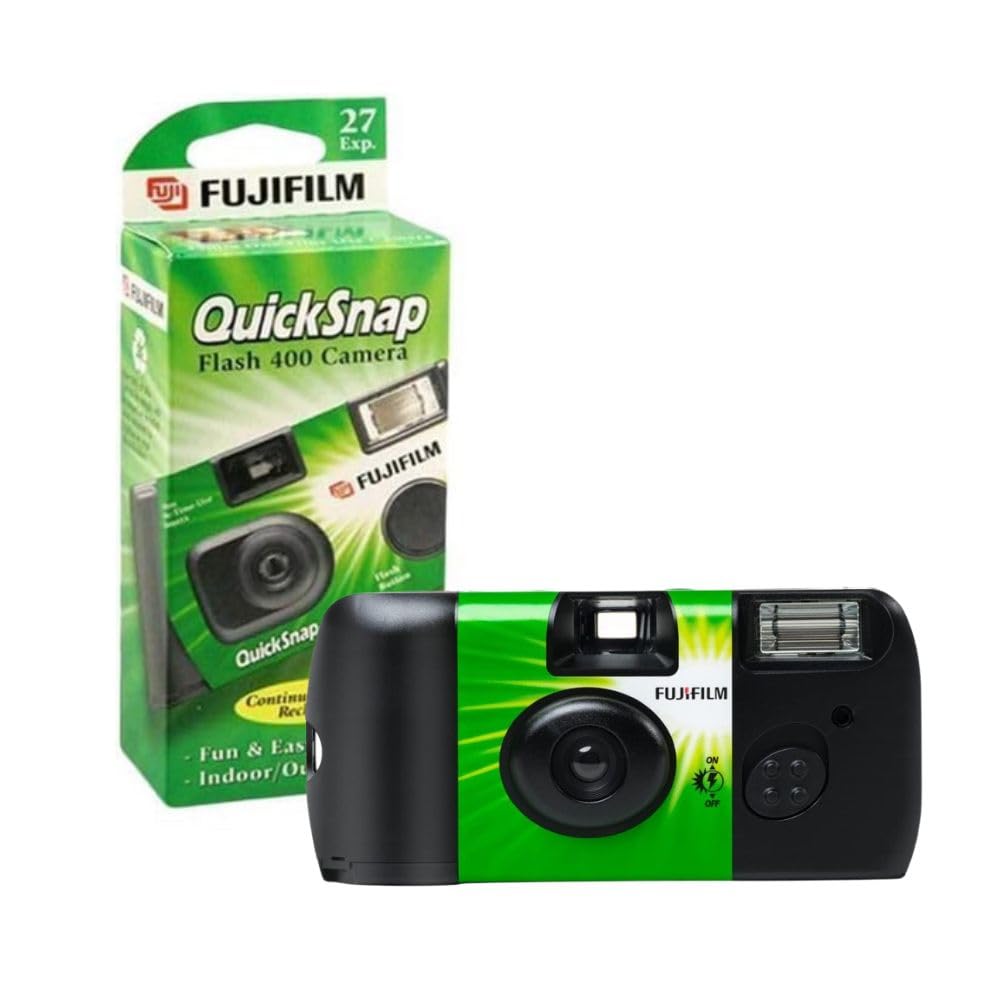 Foto 7 pulgar | Cámara Desechable Fujifilm Quicksnap Flash 400 35 Mm 27 Exp - Venta Internacional.
