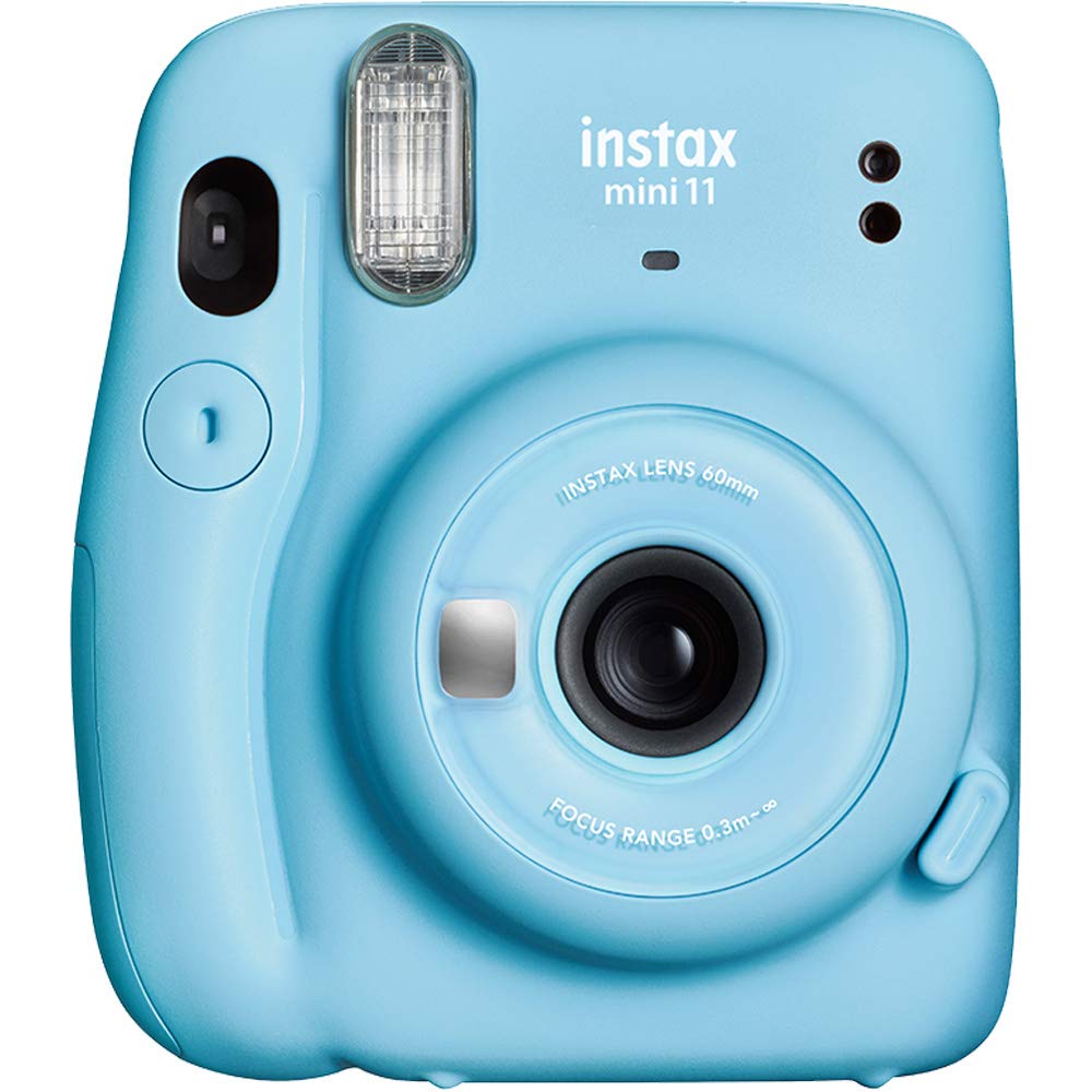 Foto 3 pulgar | Cámara Instantánea Fujifilm Instax Mini 11 Azul Cielo Con 20 Películas - Venta Internacional.