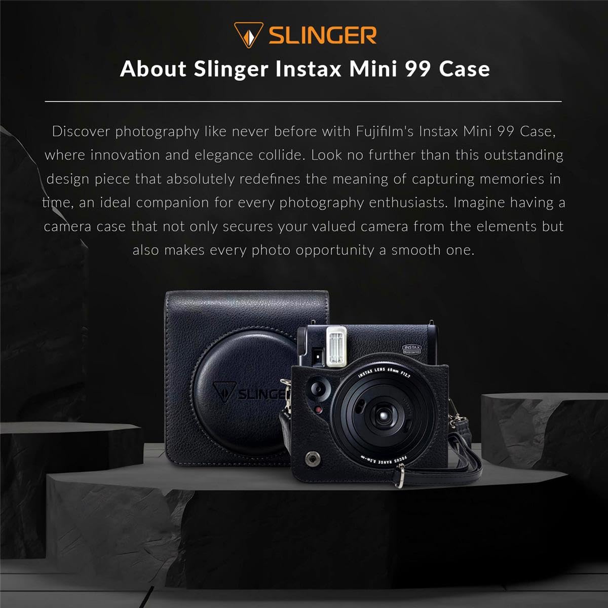 Foto 3 | Cámara De Película Instantánea Fujifilm Instax Mini 99 Negro Mate - Venta Internacional.