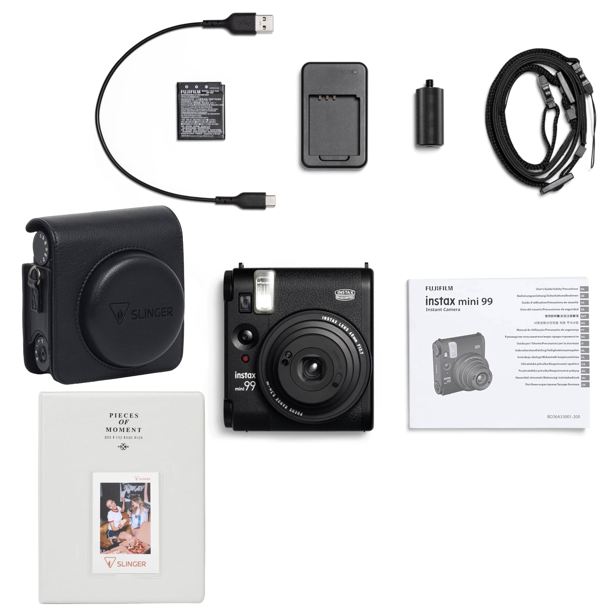 Foto 8 pulgar | Cámara De Película Instantánea Fujifilm Instax Mini 99 Negro Mate - Venta Internacional.