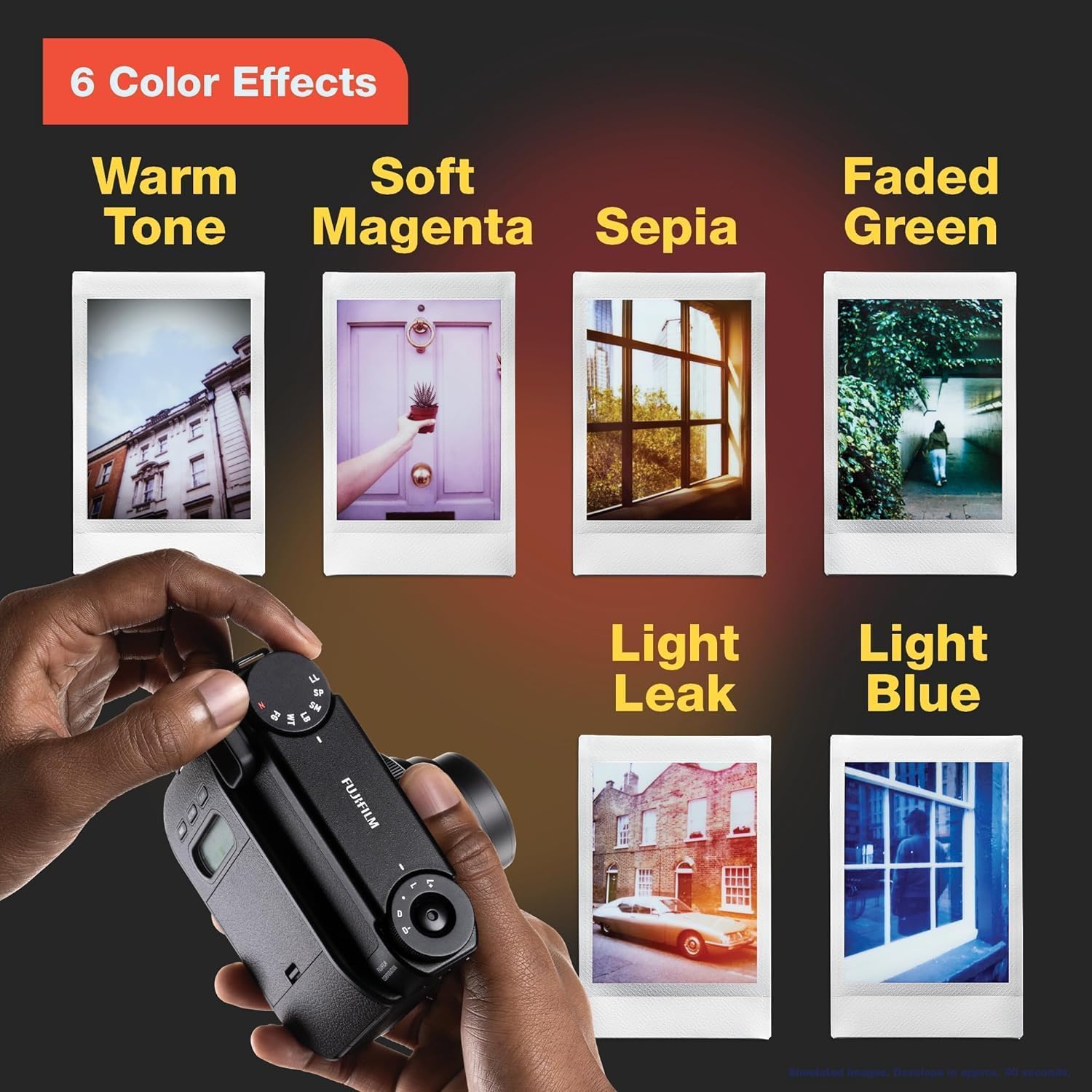 Foto 8 pulgar | Cámara De Cine Fujifilm Instax Mini 99 Negra Con Película De 20 Hojas - Venta Internacional.