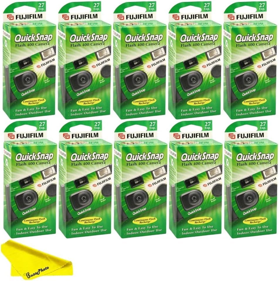 Foto 1 | Cámara Desechable Fujifilm Quicksnap Flash 400 35 Mm 27 Exp - Venta Internacional.