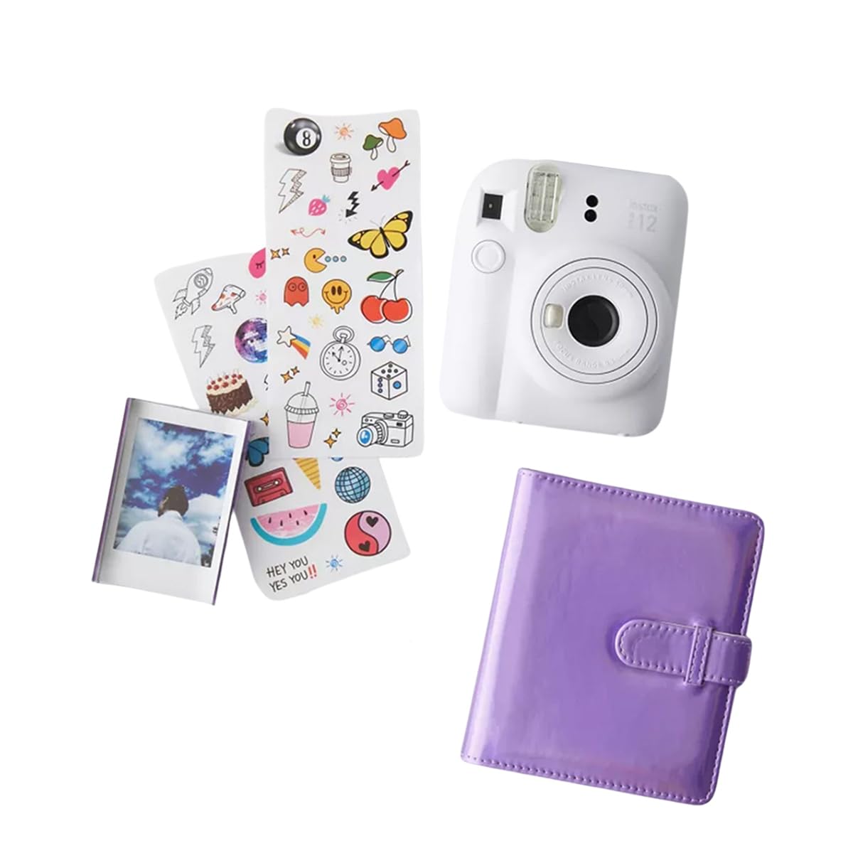 Foto 2 pulgar | Paquete De Cámara Fujifilm Instax Mini 12 Blanca Urban Outfitters - Venta Internacional.