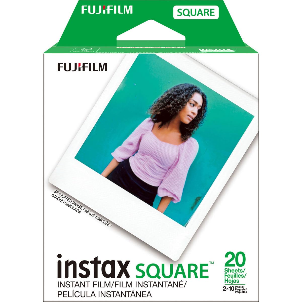 Foto 4 pulgar | Cámara De Película Instantánea Fujifilm Instax Square Sq40 Negra - Venta Internacional.