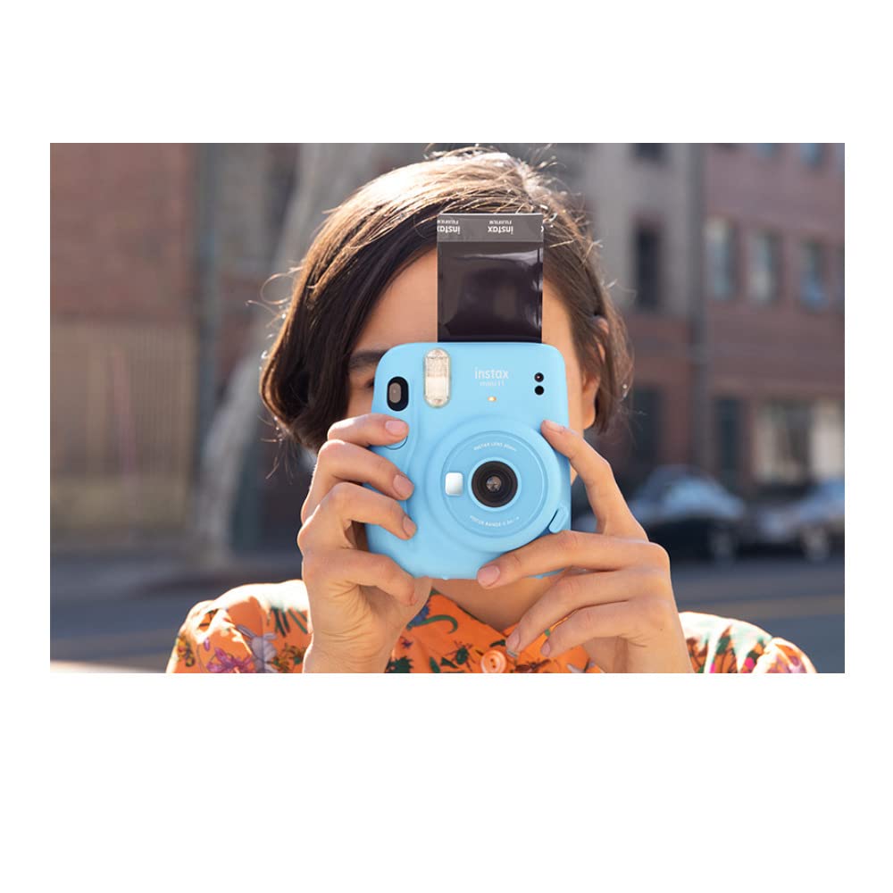 Foto 7 pulgar | Cámara Fujifilm Instax Mini 11 Azul Con Película Y Accesorios - Venta Internacional.