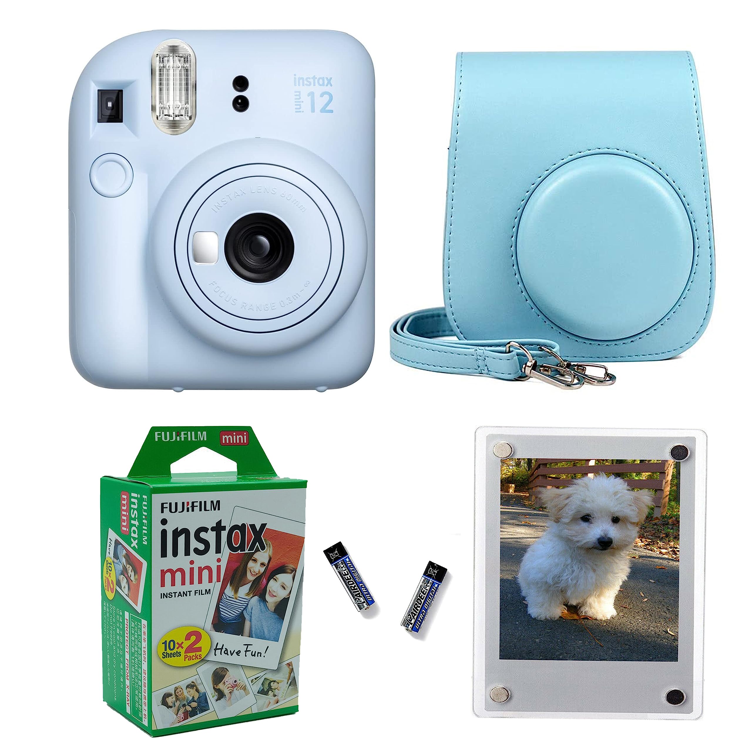Foto 2 pulgar | Cámara Instantánea Fujifilm Instax Mini 12 Con Funda Y 20 Películas - Venta Internacional.