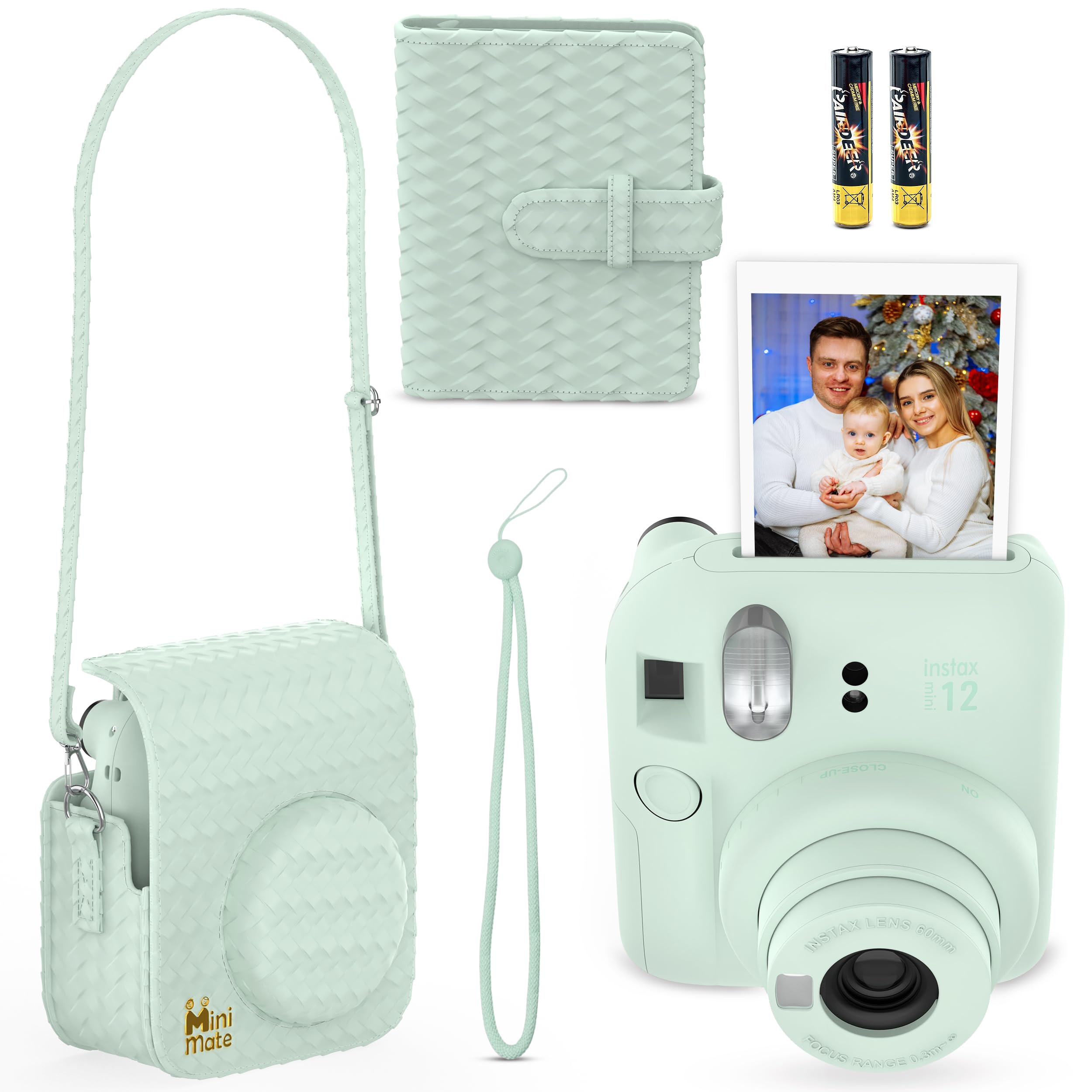 Foto 3 pulgar | Cámara Instantánea Fujifilm Instax Mini 12 Verde Menta- Venta Internacional