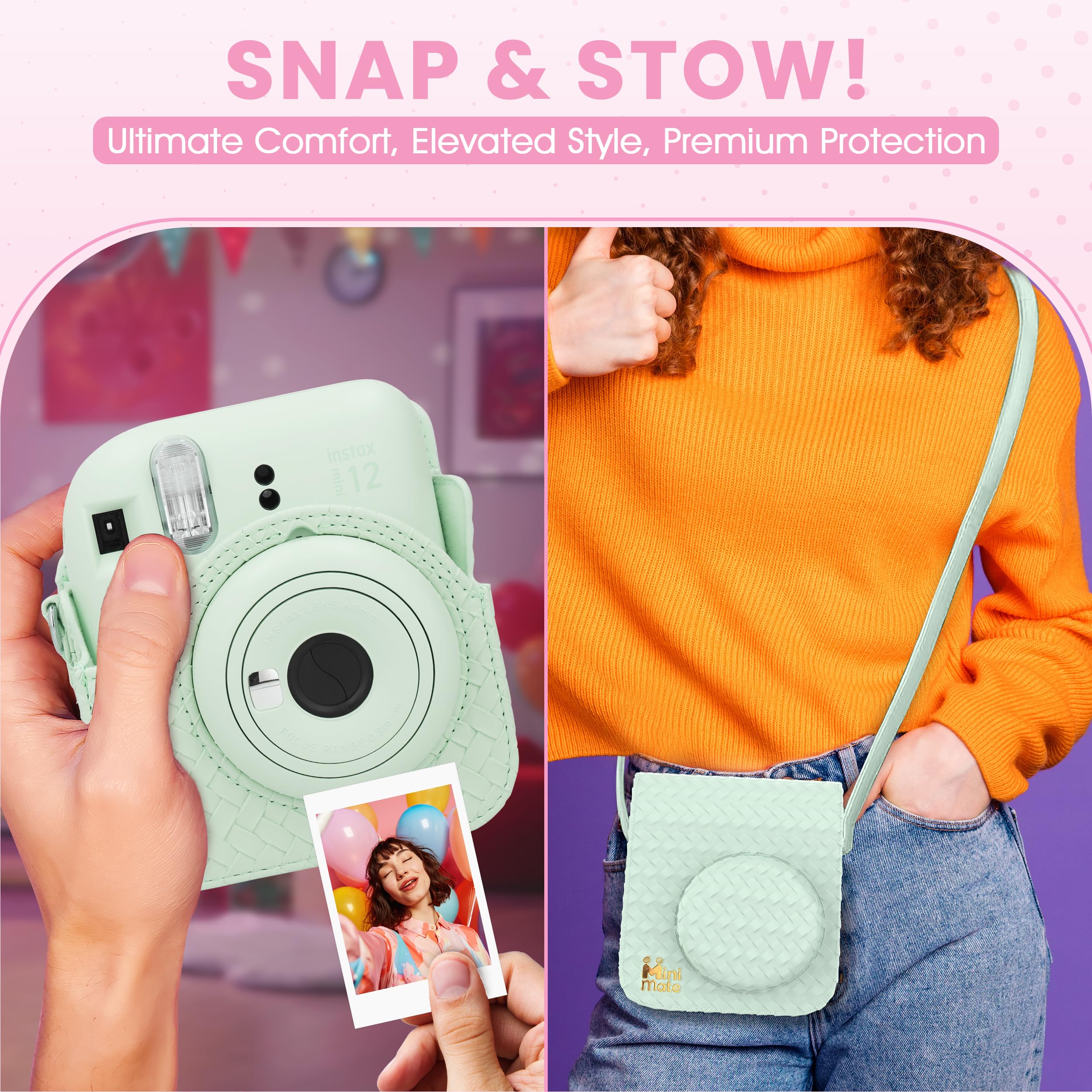Foto 5 pulgar | Cámara Instantánea Fujifilm Instax Mini 12 Verde Menta- Venta Internacional