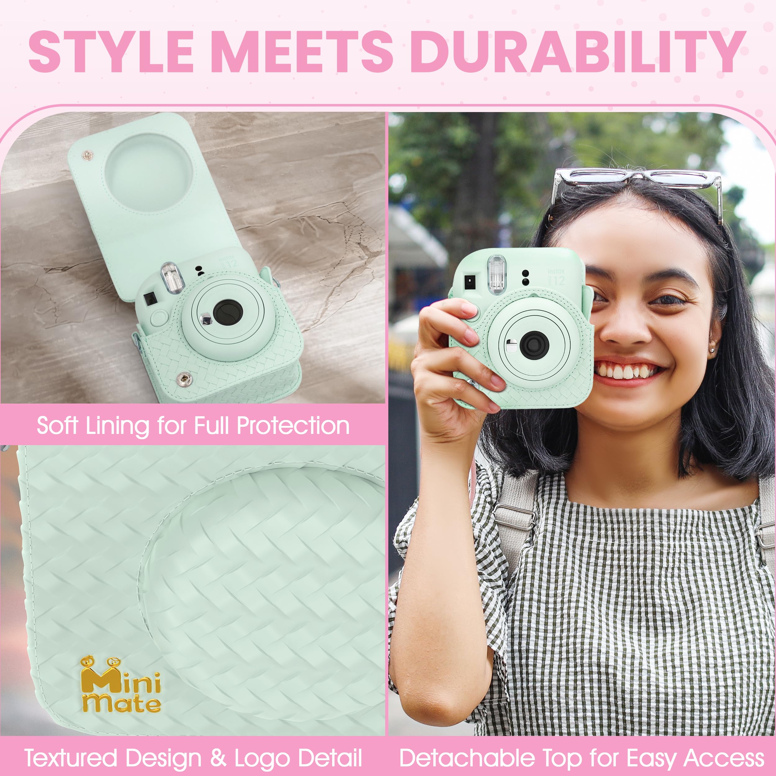Foto 7 pulgar | Cámara Instantánea Fujifilm Instax Mini 12 Verde Menta- Venta Internacional