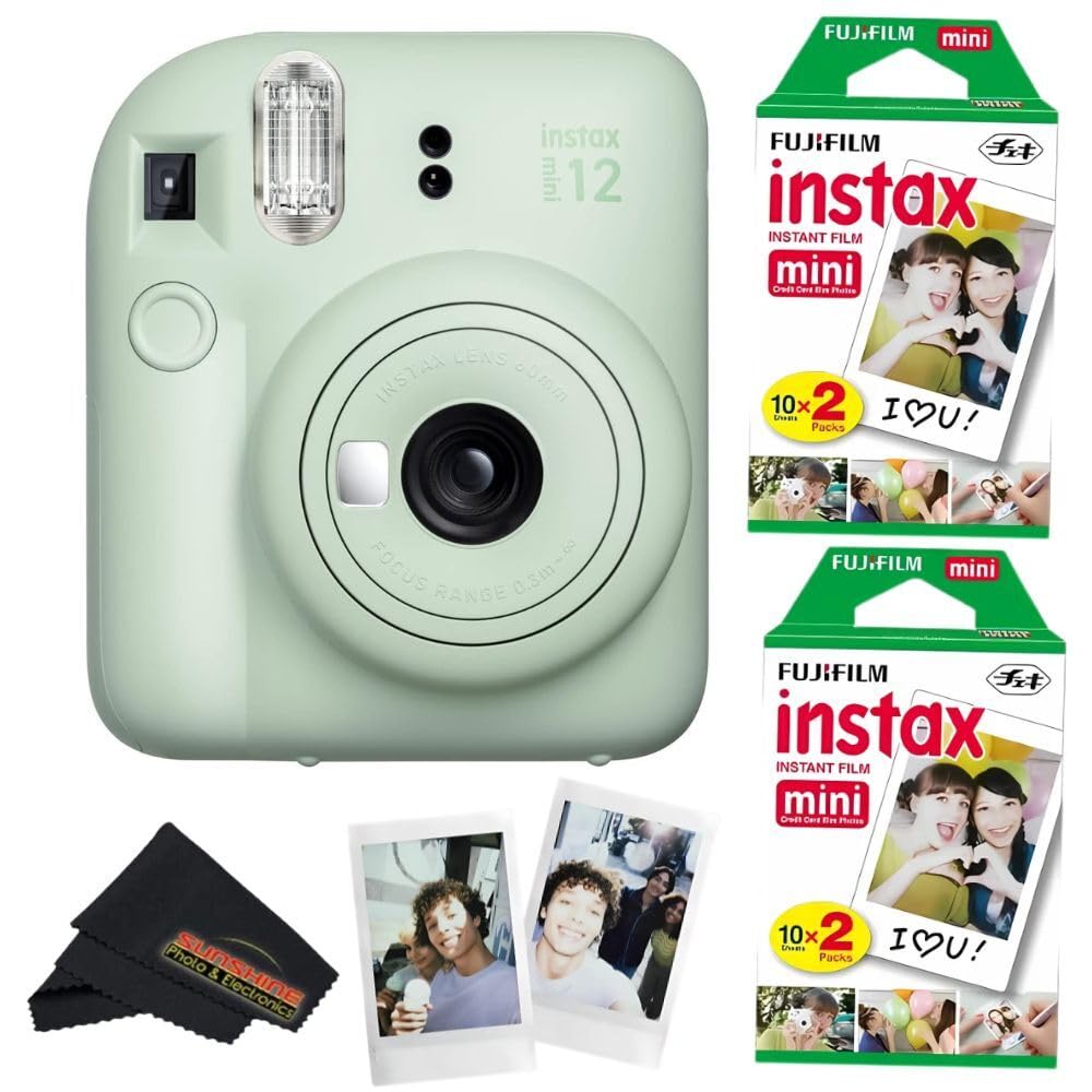 Foto 2 pulgar | Cámara Fujifilm Instax Mini 12 40  Películas - Venta Internacional