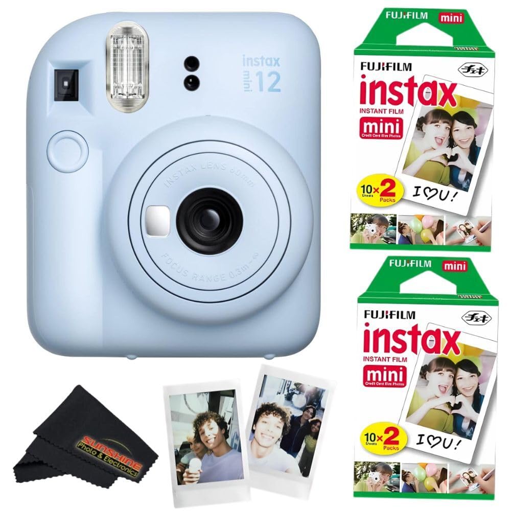 Foto 2 pulgar | Cámara Fujifilm Instax Mini 12 40 Películas  - Venta Internacional