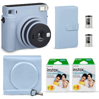 Foto 2 | Cámara Instantánea Fujifilm Instax Square SQ1 Azul Glaciar + Accesorios - Venta Internacional