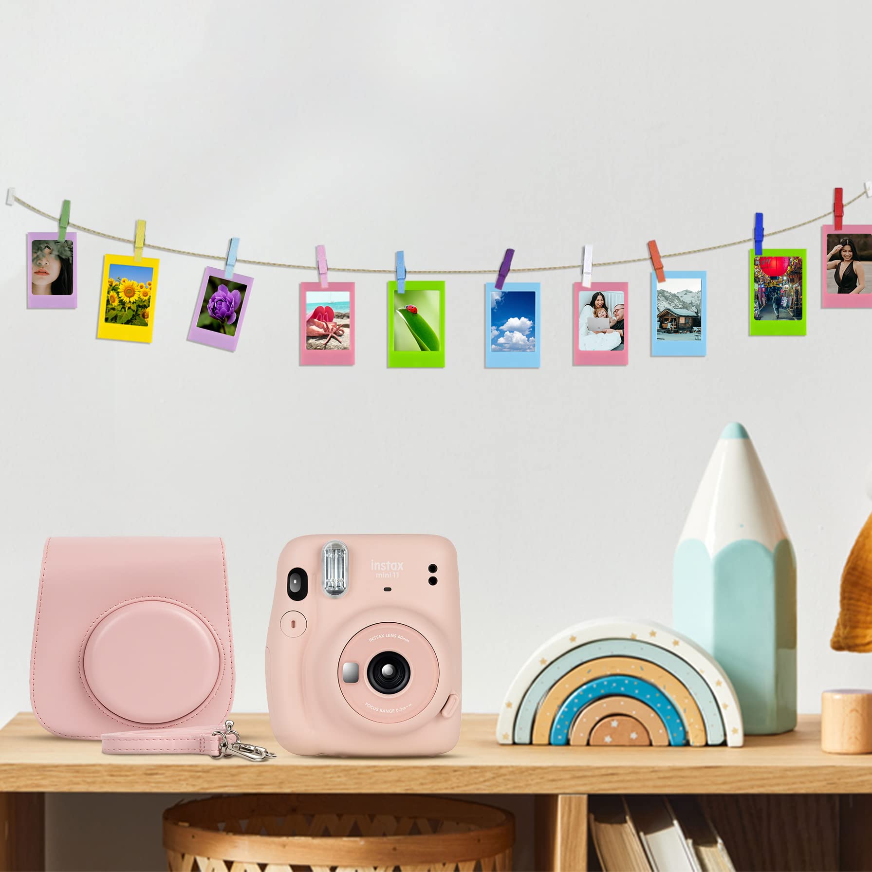 Foto 5 pulgar | Cámara Fujifilm Instax Mini 11 Con Película, 20 Hojas, Lila Y Violeta - Venta Internacional.