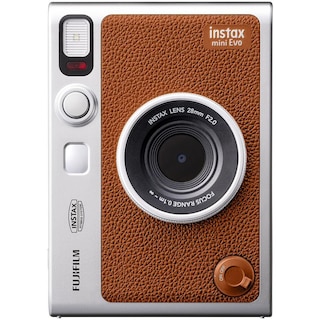 Foto 2 | Cámara Fujifilm Instax Mini Evo Hybrid Brown Con 60 Películas - Venta Internacional.