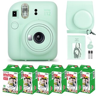 Foto 1 | Cámara Fujifilm Instax Mini 12 Con Película De 60 Hojas Y Acceso. - Venta Internacional.