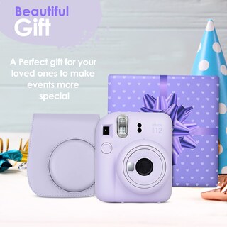 Foto 6 | Cámara Fujifilm Instax Mini 12 Con Película De 60 Hojas Y Acceso. - Venta Internacional.