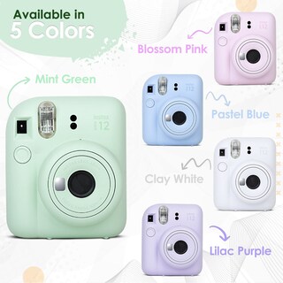 Foto 7 | Cámara Fujifilm Instax Mini 12 Con Película De 60 Hojas Y Acceso. - Venta Internacional.