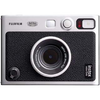 Foto 2 | Cámara Fujifilm Instax Mini Evo Hybrid Negra Con 60 Películas - Venta Internacional.