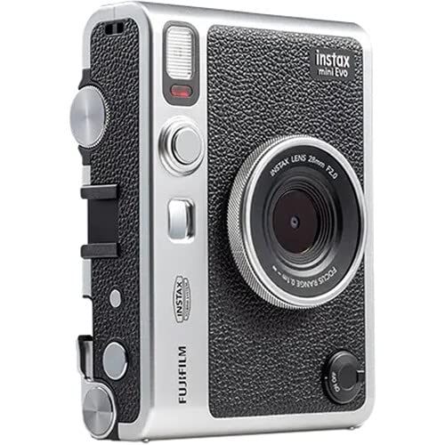 Foto 5 pulgar | Cámara Fujifilm Instax Mini Evo Hybrid Negra Con 60 Películas - Venta Internacional.