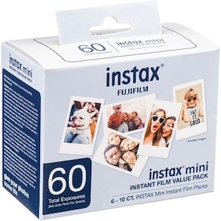 Foto 5 | Cámara Fujifilm Instax Mini Evo Hybrid Negra Con 60 Películas - Venta Internacional.