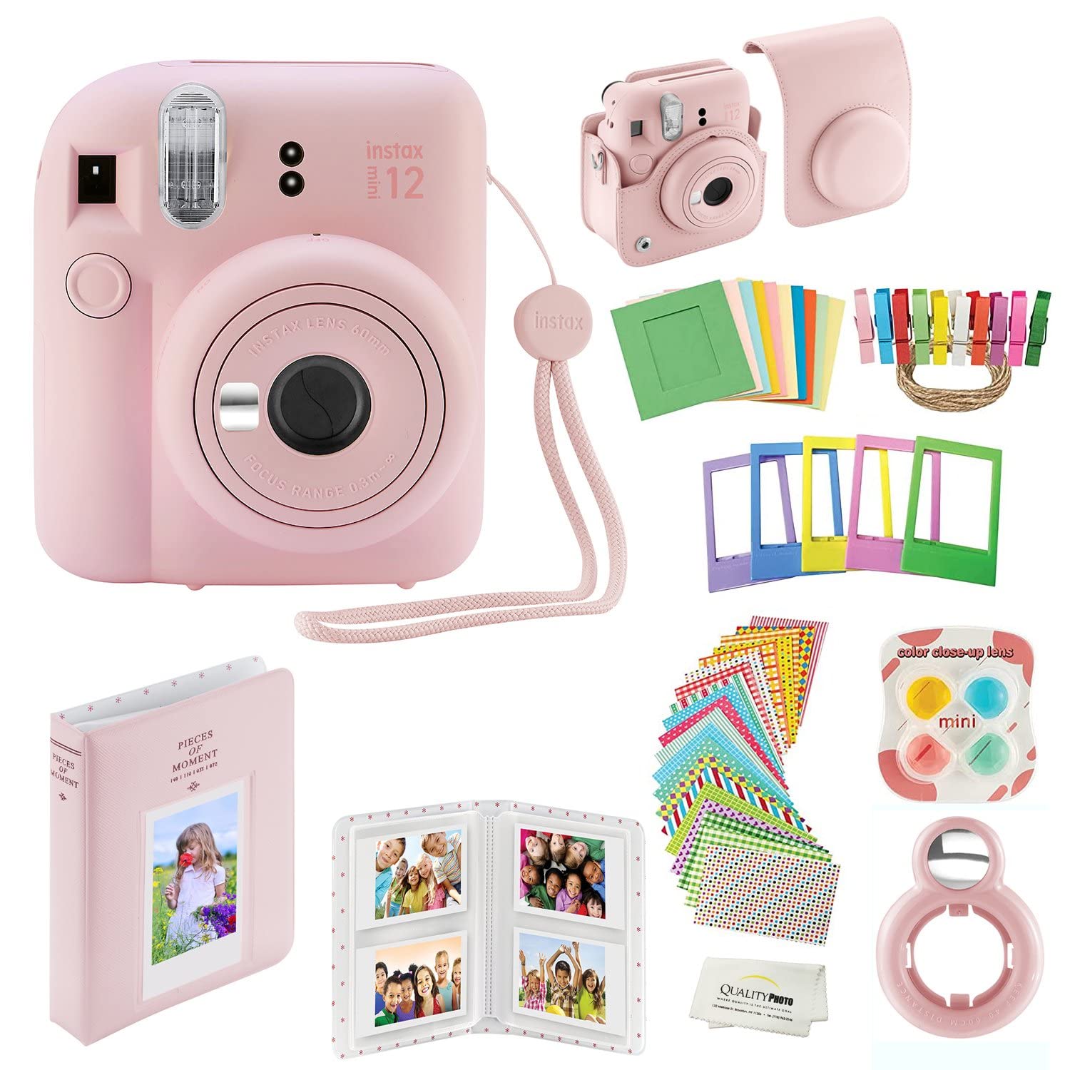 Foto 2 pulgar | Cámara Instantánea Fujifilm Instax Mini 12 Con Kit De Accesorios - Venta Internacional.