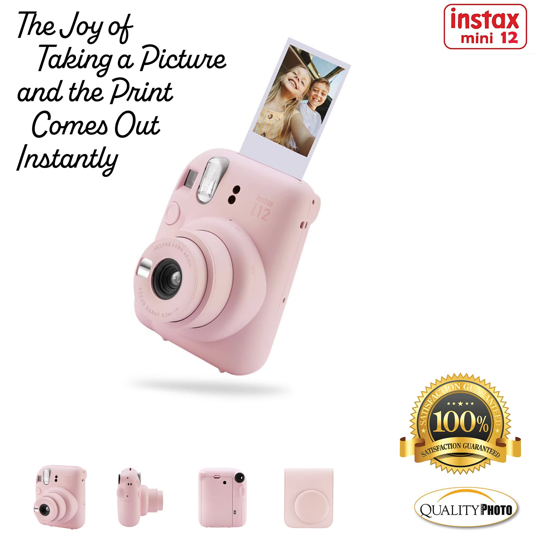 Foto 5 pulgar | Cámara Instantánea Fujifilm Instax Mini 12 Con Kit De Accesorios - Venta Internacional.