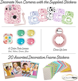Foto 7 | Cámara Instantánea Fujifilm Instax Mini 12 Con Kit De Accesorios - Venta Internacional.