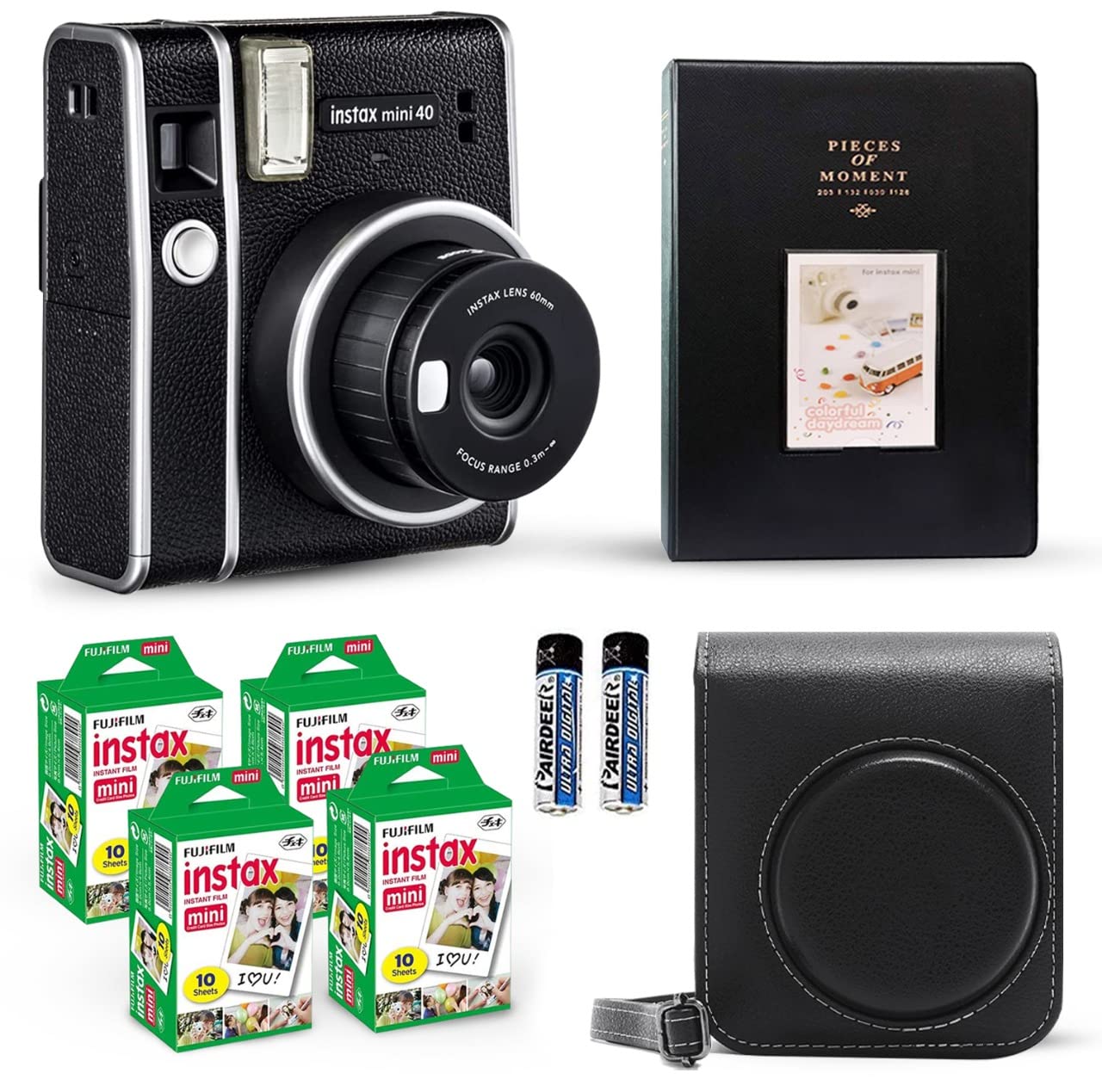 Foto 2 pulgar | Cámara Instantánea Fujifilm Instax Mini 40 Vintage Black - Venta Internacional.
