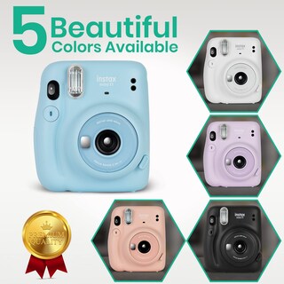 Foto 6 | Cámara Fujifilm Instax Mini 11 Con Película De 60 Hojas Y Acceso. - Venta Internacional.