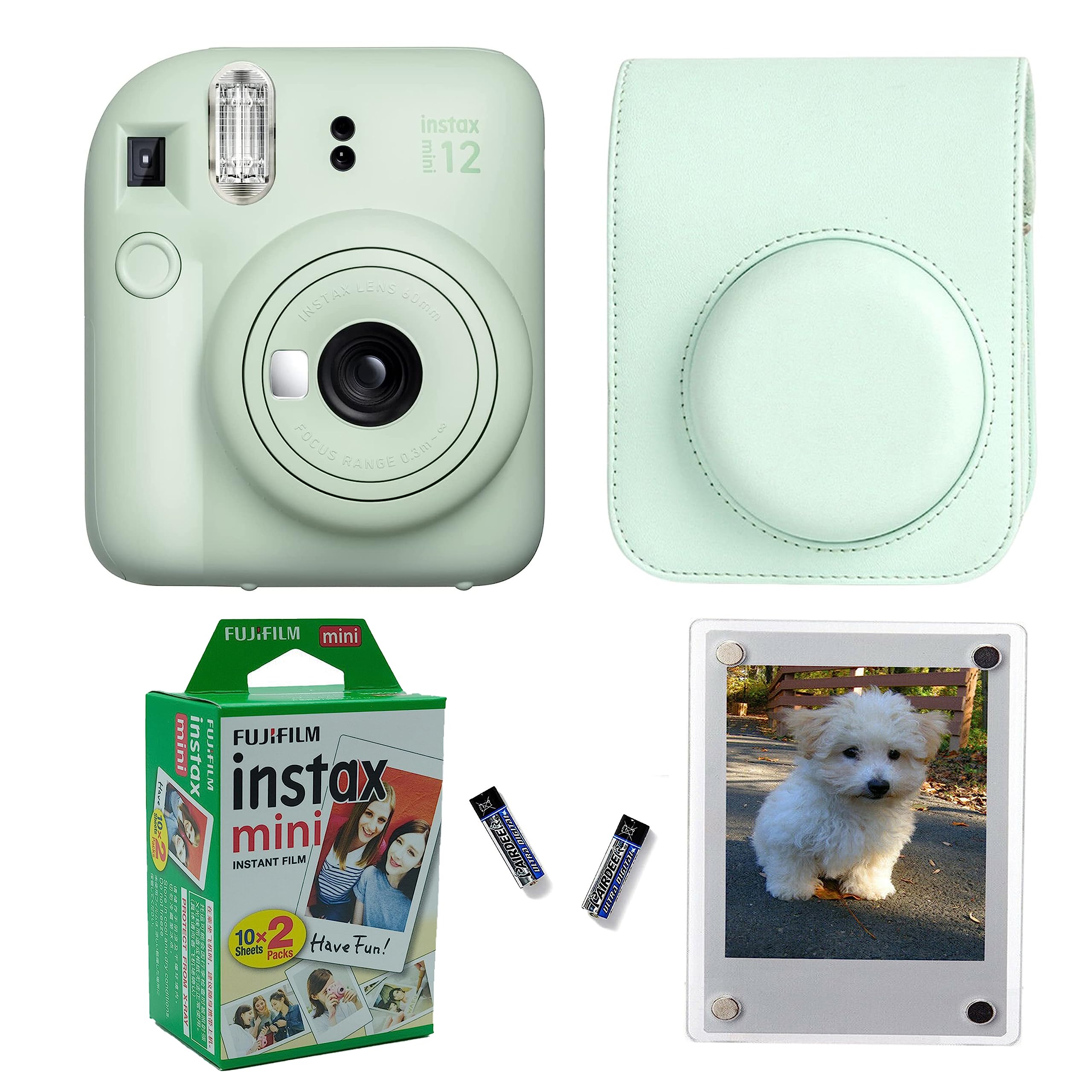 Foto 2 pulgar | Cámara Instantánea Fujifilm Instax Mini 12 Con Funda Y 20 Películas - Venta Internacional.