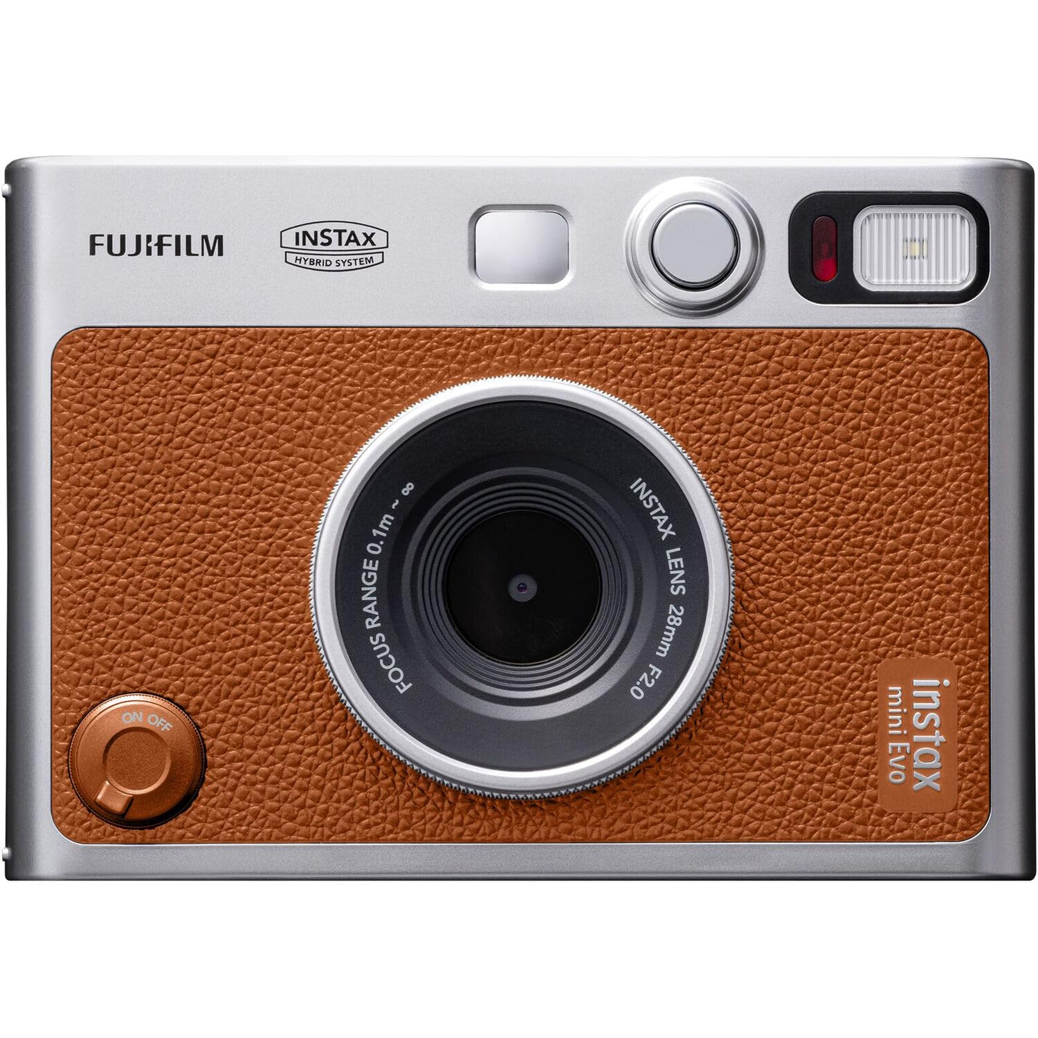 Foto 4 pulgar | Cámara Fujifilm Instax Mini Evo Hybrid Brown Con Película Y Cámara - Venta Internacional.
