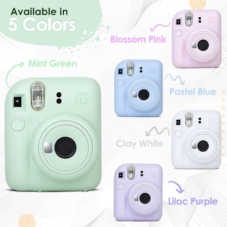Foto 7 | Cámara Fujifilm Instax Mini 12 Con Película, 60 Hojas Y Accesorios - Venta Internacional.