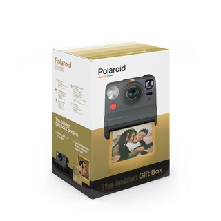 Foto 2 | Cámara Instantánea Polaroid Now Black I-type Con Caja De Regalo Dorada - Venta Internacional.