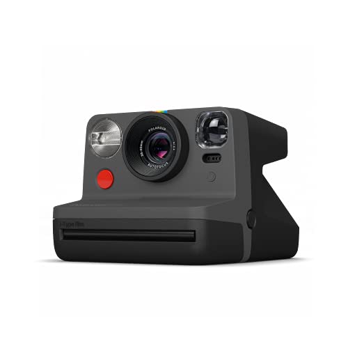 Foto 5 pulgar | Cámara Instantánea Polaroid Now Black I-type Con Caja De Regalo Dorada - Venta Internacional.