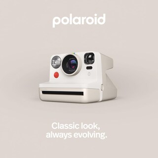Foto 2 | Cámara De Película Instantánea Polaroid Now De Segunda Generación, Color Blanco Vintage - Venta Internacional.