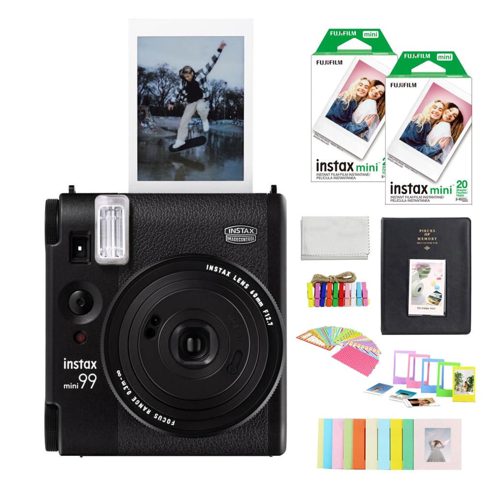 Foto 1 | Cámara De Película Instantánea Fujifilm Instax Mini 99 + 40 Películas - Venta Internacional.