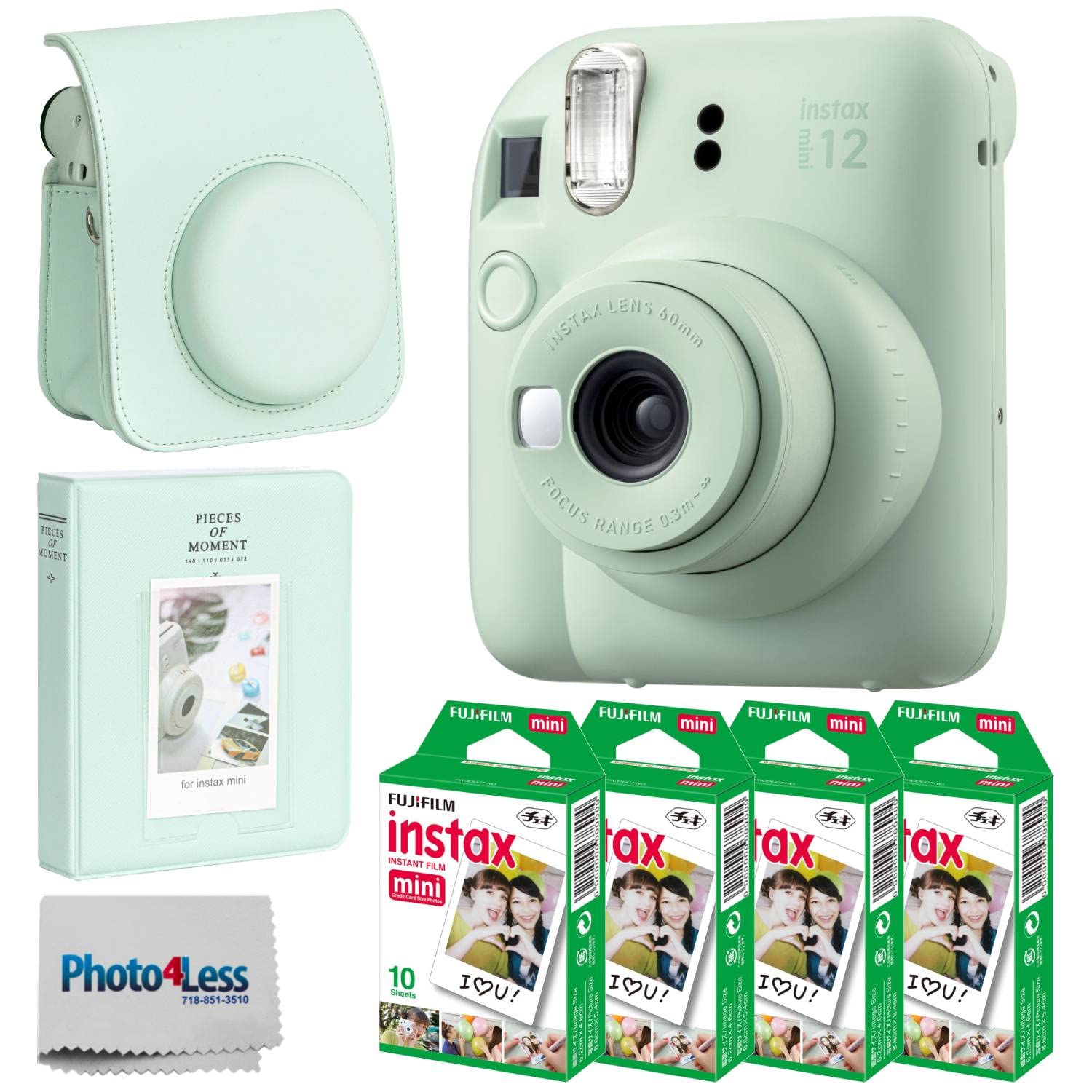Foto 2 pulgar | Cámara De Película Instantánea Fujifilm Instax Mini 12 (verde Menta) - Venta Internacional.