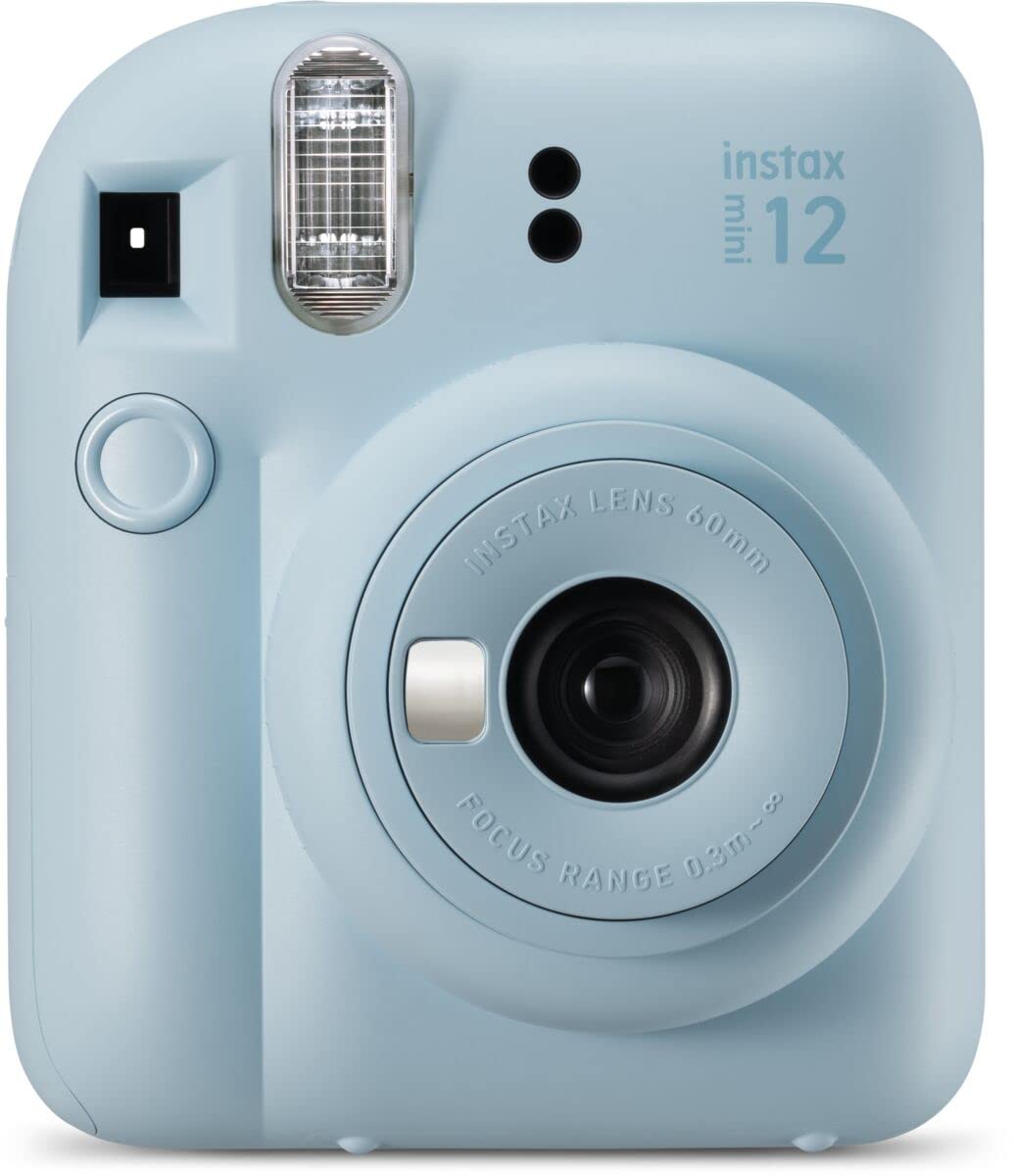 Foto 3 pulgar | Cámara De Película Instantánea Fujifilm Instax Mini 12 Azul Pastel - Venta Internacional.