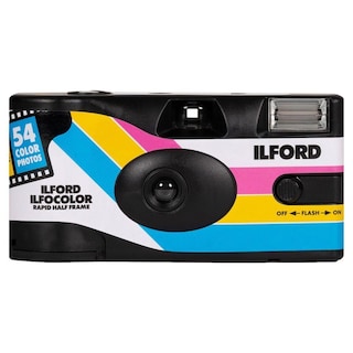 Foto 1 | Cámara De Un Solo Uso Ilford Ilfocolor Rapid Half Frame 400 Iso - Venta Internacional.