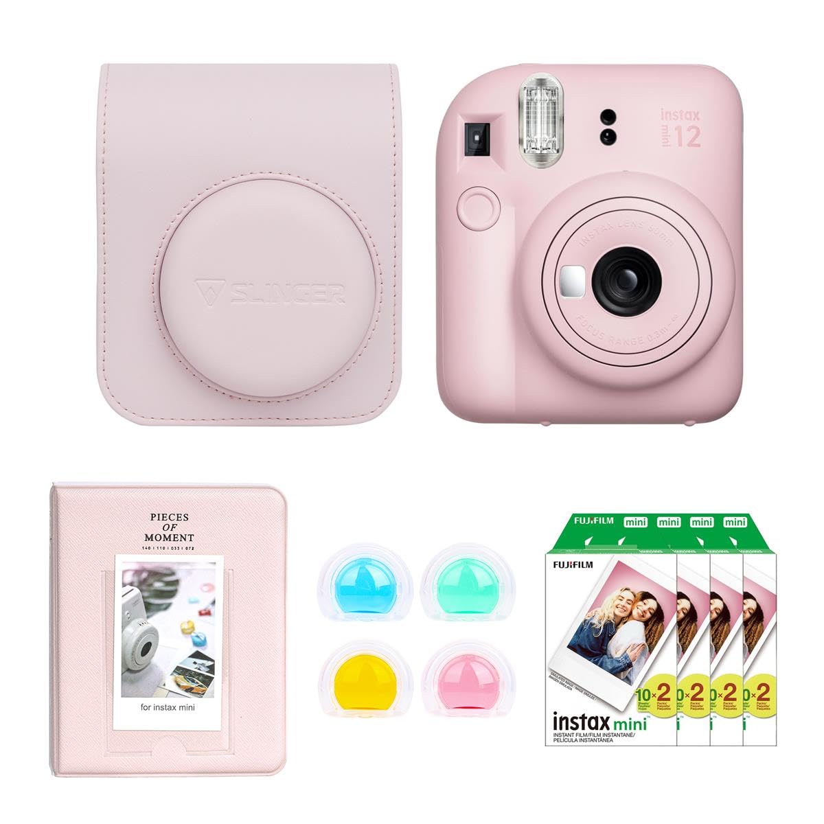 Foto 1 | Cámara De Película Instantánea Fujifilm Instax Mini 12 Blossom Pink - Venta Internacional.