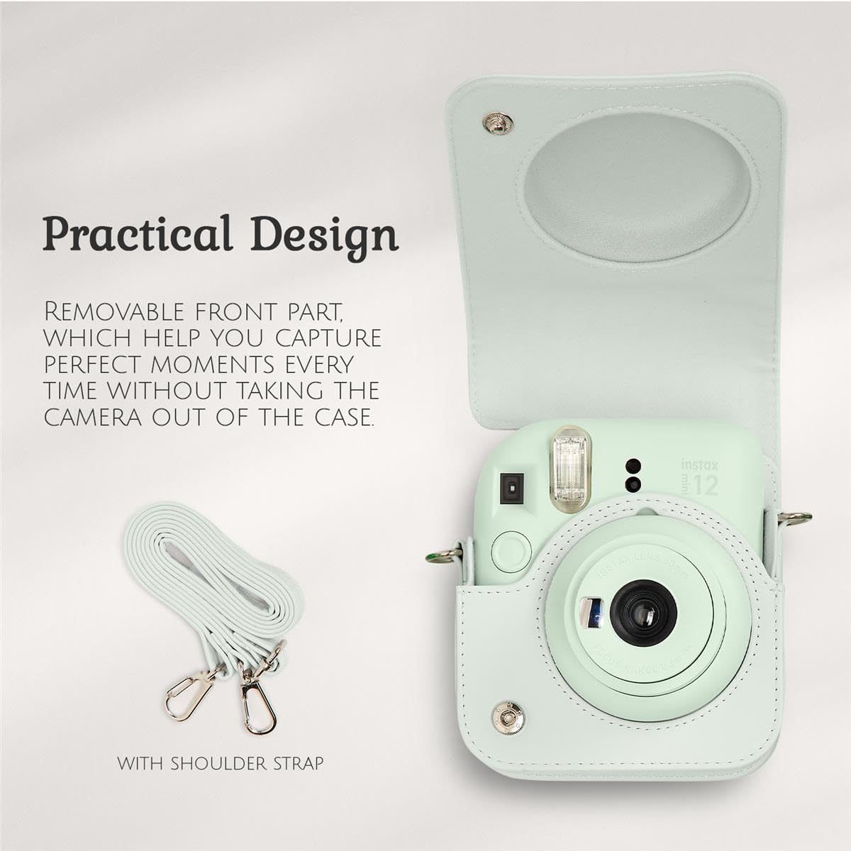 Foto 4 pulgar | Cámara De Película Instantánea Fujifilm Instax Mini 12 Verde Menta - Venta Internacional.
