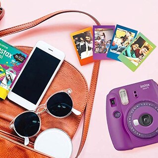 Foto 2 | Cámara Fujifilm Instax Mini 9 Violeta Transparente Con Lente Para Selfies - Venta Internacional.