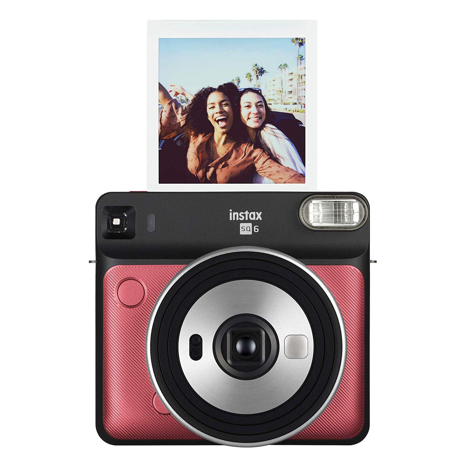 Foto 6 pulgar | Cámara Instax Square Sq6 Rojo Rubí Con Control De Exposición - Venta Internacional.