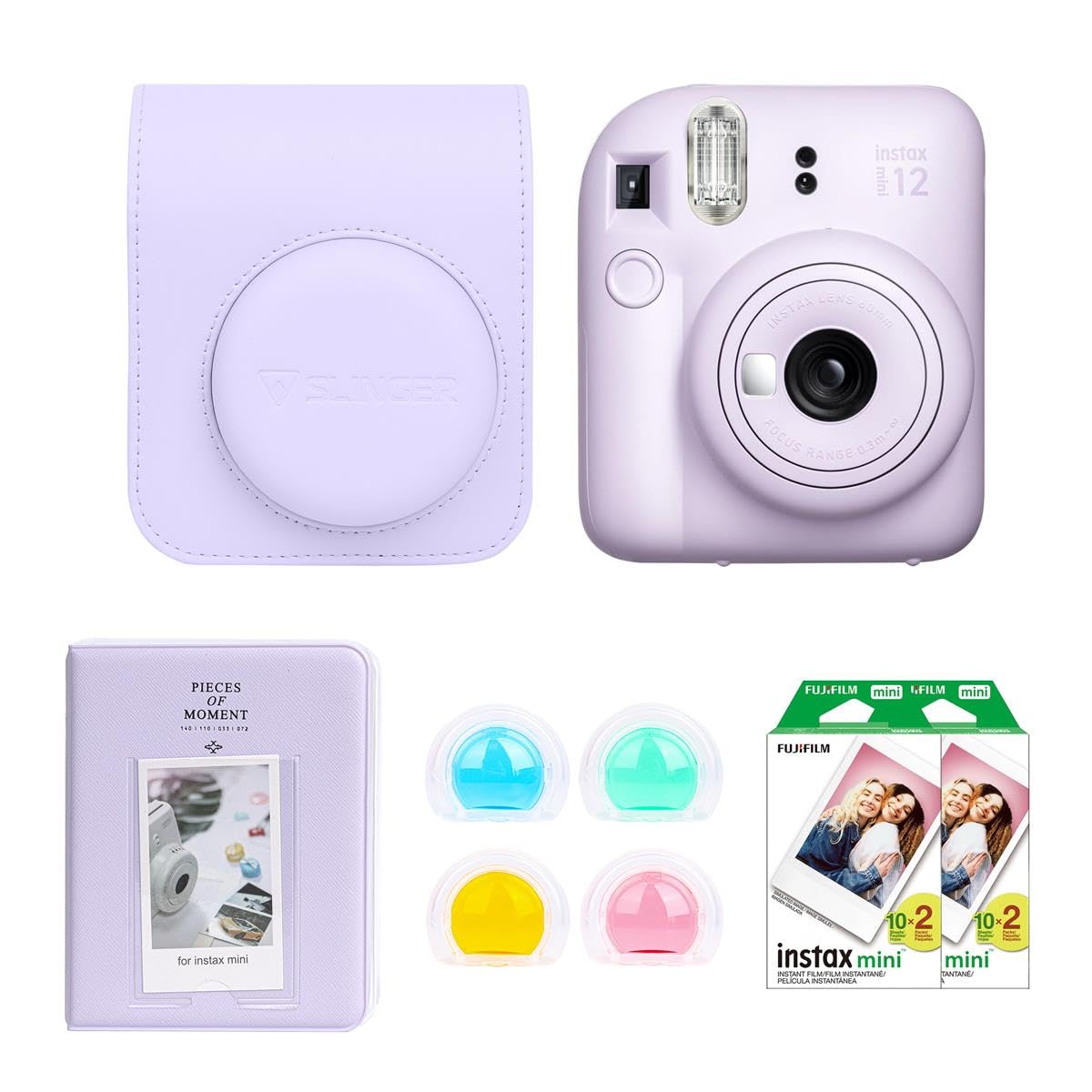 Foto 1 | Cámara De Película Instantánea Fujifilm Instax Mini 12 Lilac Purple - Venta Internacional.