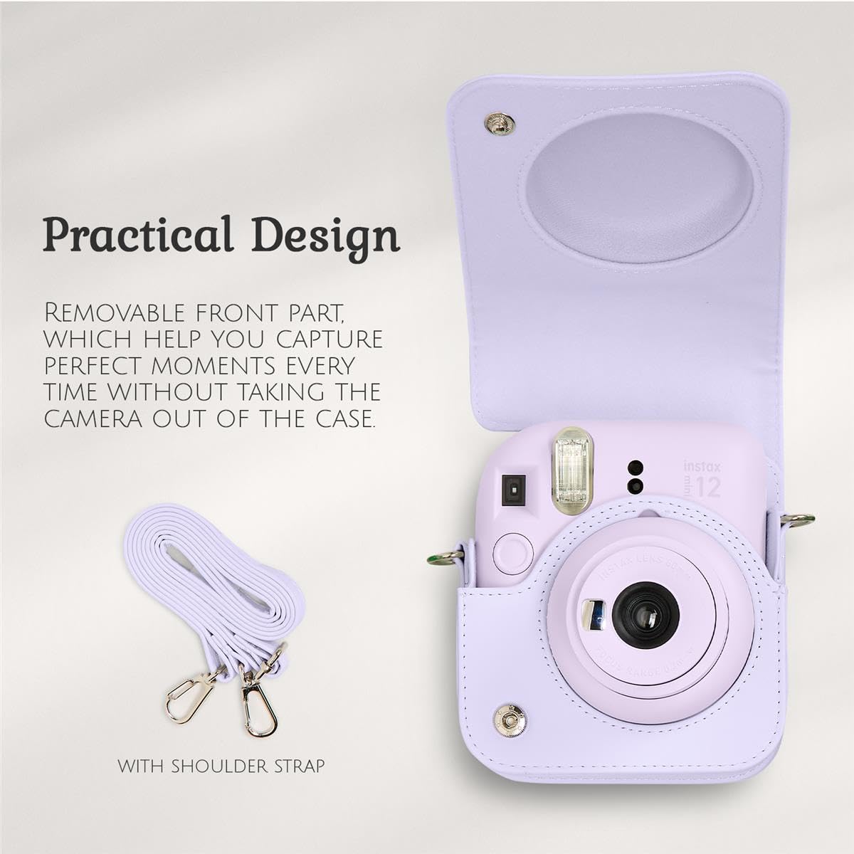 Foto 4 pulgar | Cámara De Película Instantánea Fujifilm Instax Mini 12 Lilac Purple - Venta Internacional.