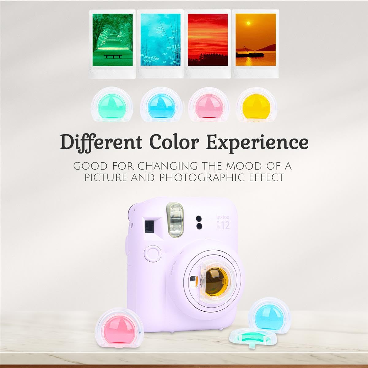 Foto 5 pulgar | Cámara De Película Instantánea Fujifilm Instax Mini 12 Lilac Purple - Venta Internacional.